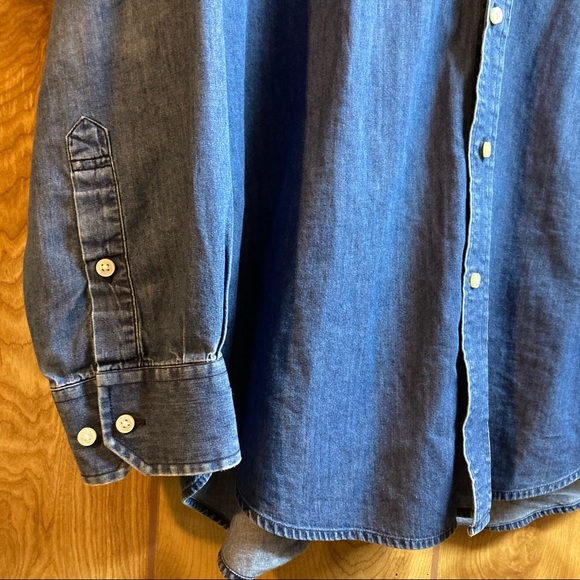 Tommy Hilfiger Denim Button Down Shirt size Men’s Medium 100% Cotton - Picture 4 of 8